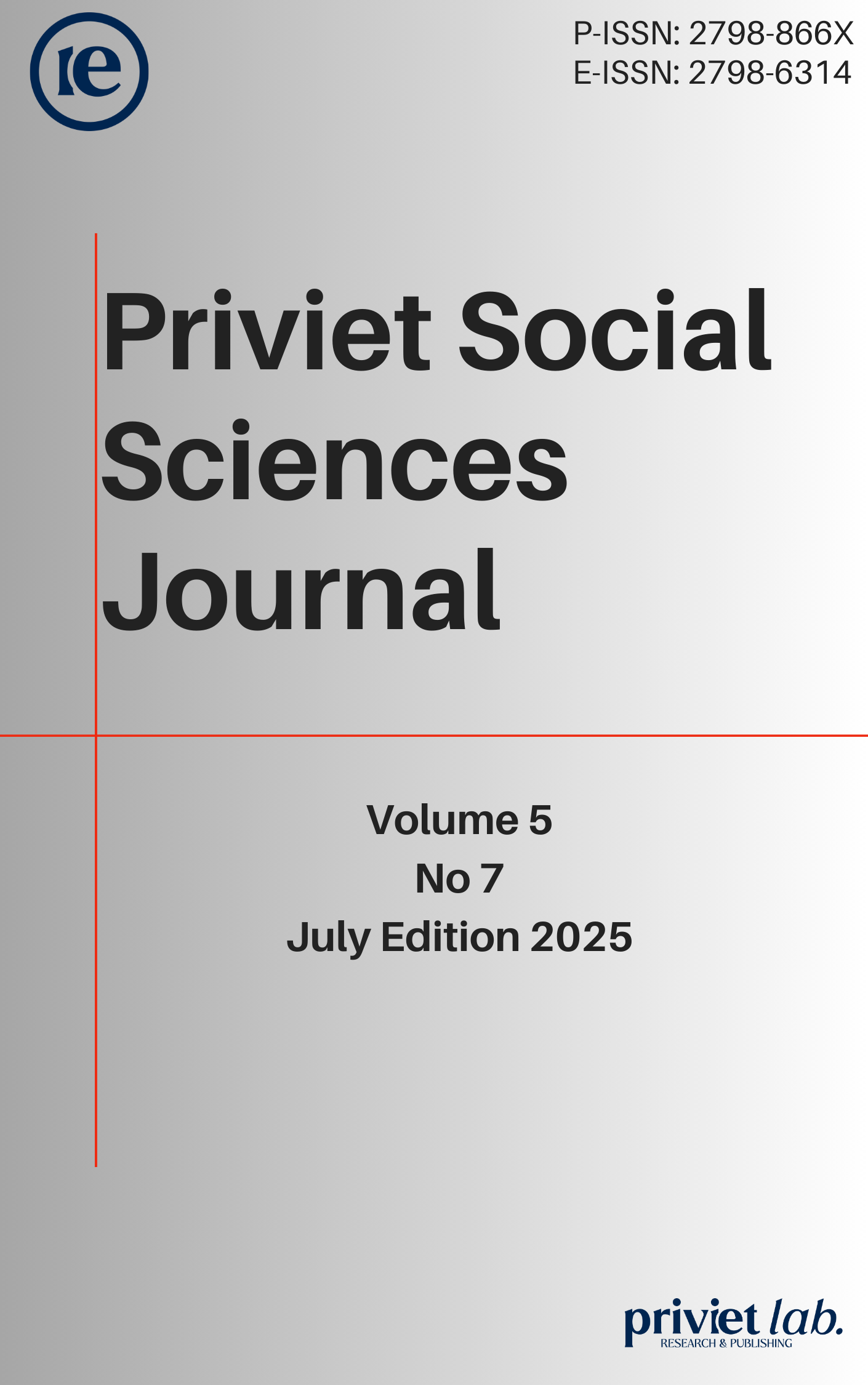 					View Vol. 5 No. 7 (2025): July 2025
				